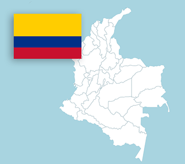 Colombia: Departmenlts