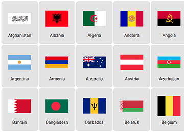 World: Flags (UN Member States)