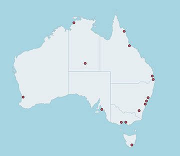 Austrália: 15 cidades