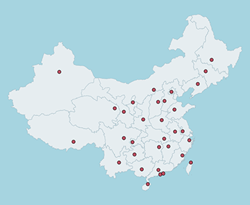 中国：省级首府