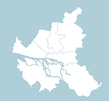 Hamburg: Bezirke