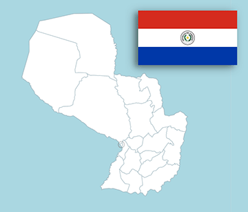 Paraguay: Departementos