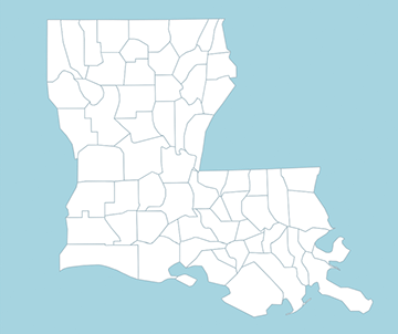 Louisiana: Parishes