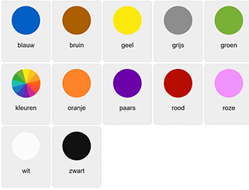 Colors in Dutch