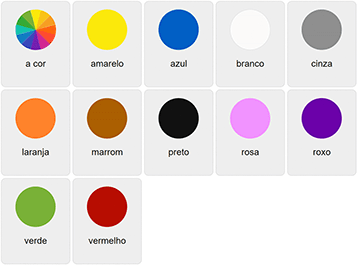 Цвета на португальском языке
