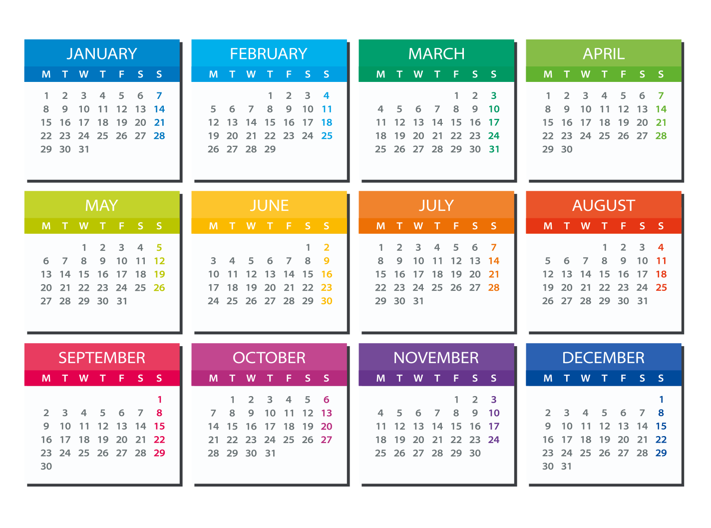 Months in French