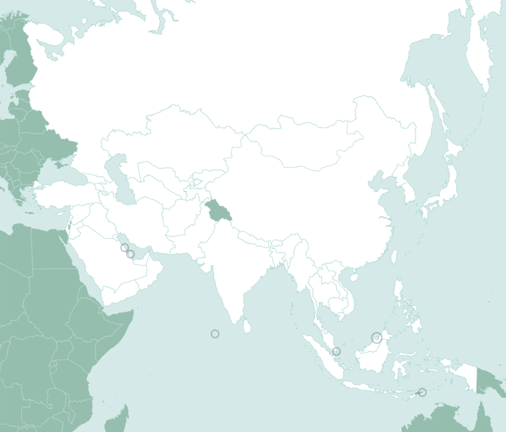 Asia: Countries