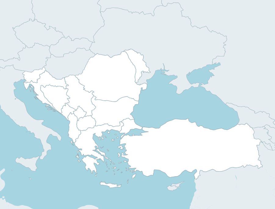 Balkanin Niemimaa Maat Kartta Peli Ekvis