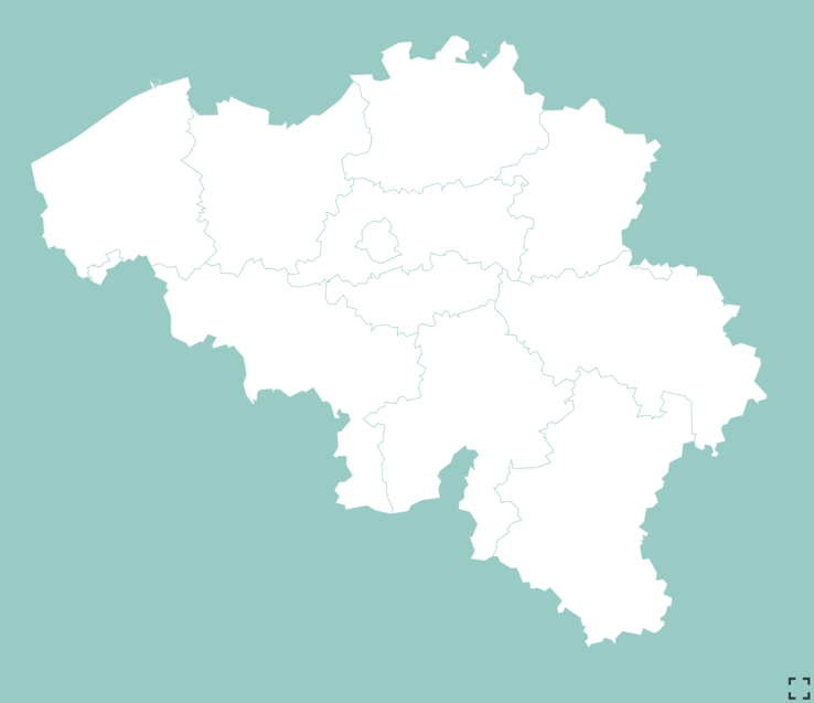 Belgique : les provinces