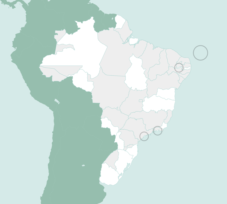 Brasil: Antigas Subdivisões