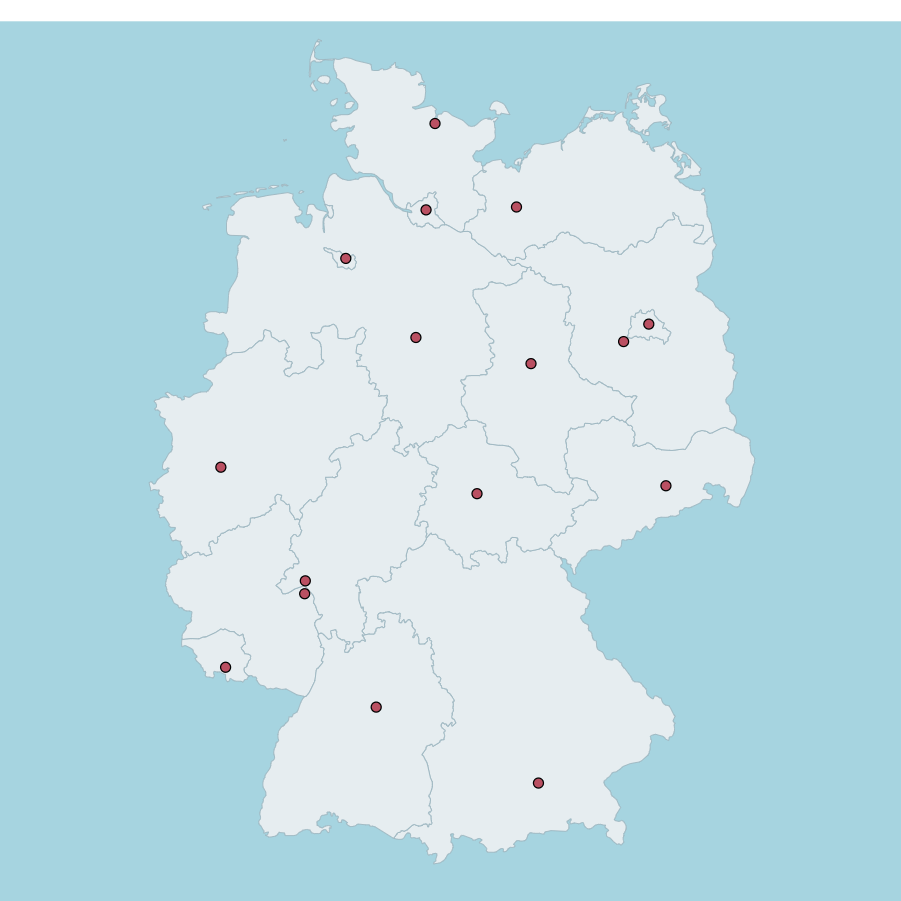 Alemania: Capitales de los estados federados