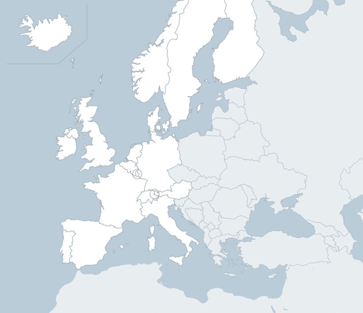 Westeuropa: Länder