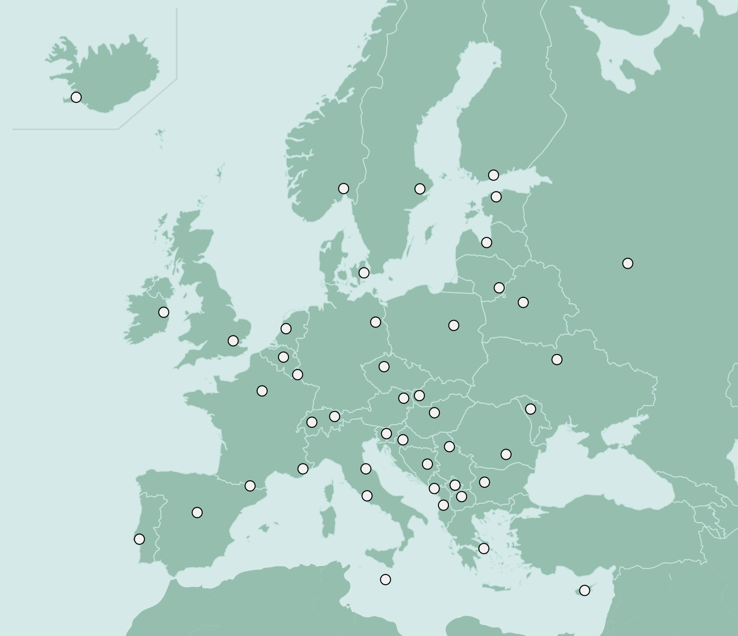 Europa: Hovedstæder