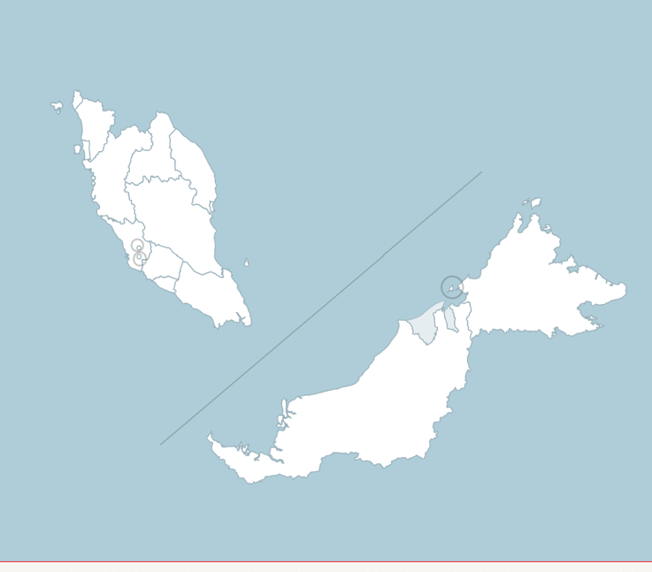 Malaysia: States and Federal Territories