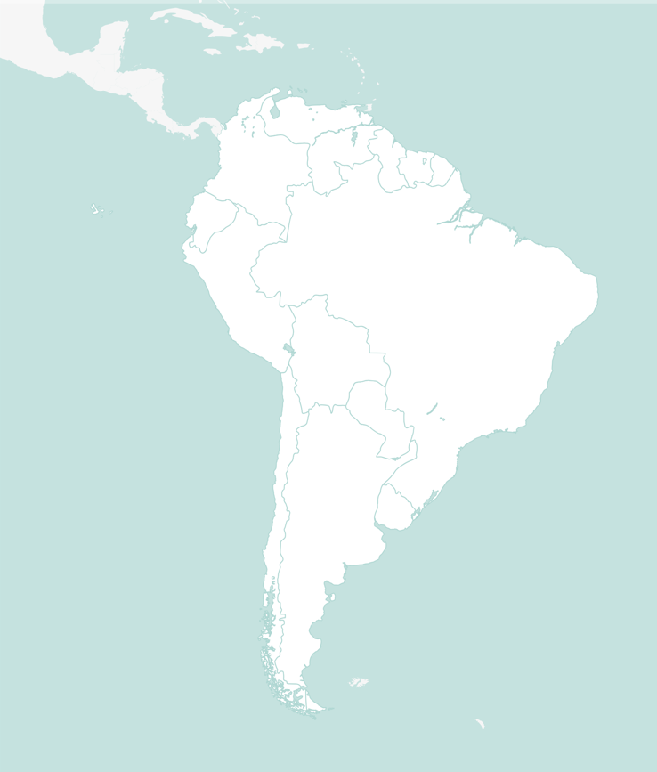 América del Sur: países