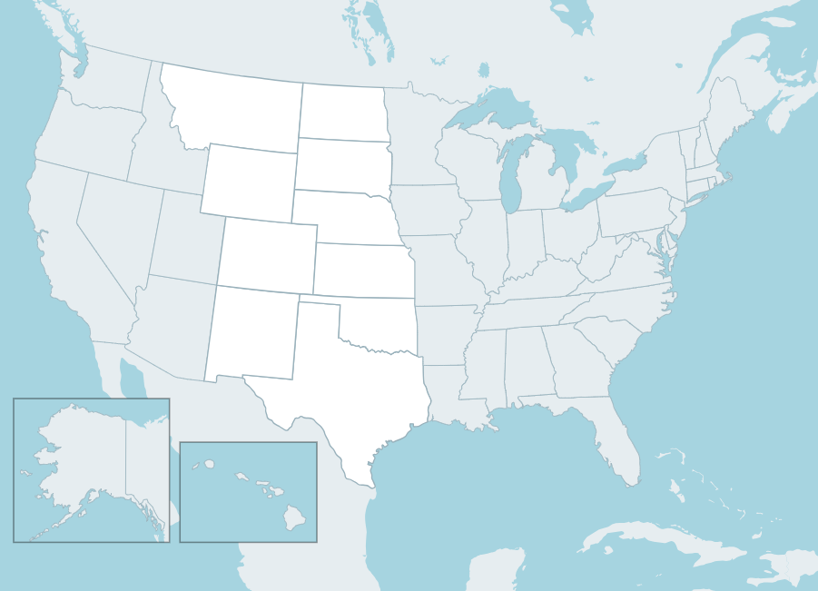 EE. UU.: Estados de las Grandes Llanuras  