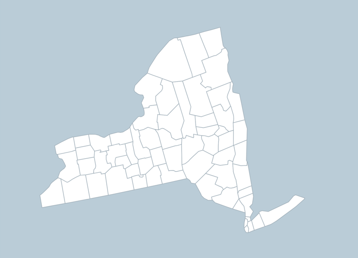 New York: Counties